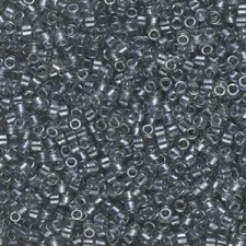 Miyuki delica Beads 11/0 - Transparent grey luster DB-1897